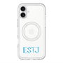 スリムプロテクションプレミアムケース with MagSafe［ オリジナル - ESTJ 幹部 - アルファベット ］