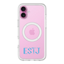 スリムプロテクションプレミアムケース with MagSafe［ オリジナル - ESTJ 幹部 - アルファベット ］