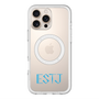 スリムプロテクションプレミアムケース with MagSafe［ オリジナル - ESTJ 幹部 - アルファベット ］