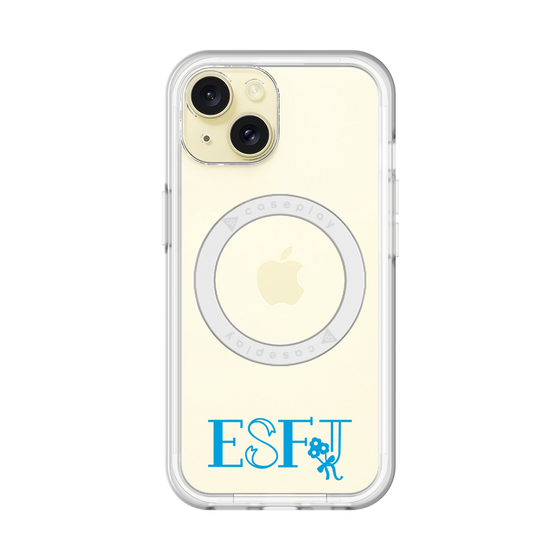 スリムプロテクションプレミアムケース with MagSafe［ オリジナル - ESFJ 領事 - アルファベット ］
