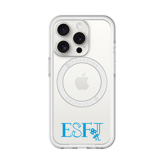 スリムプロテクションプレミアムケース with MagSafe［ オリジナル - ESFJ 領事 - アルファベット ］