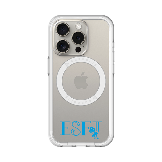 スリムプロテクションプレミアムケース with MagSafe［ オリジナル - ESFJ 領事 - アルファベット ］