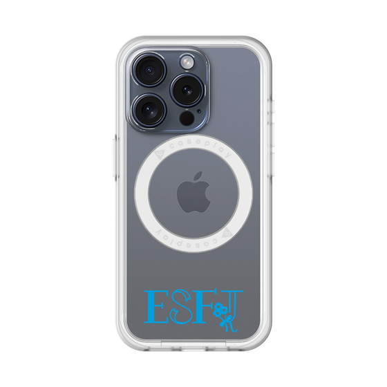 スリムプロテクションプレミアムケース with MagSafe［ オリジナル - ESFJ 領事 - アルファベット ］