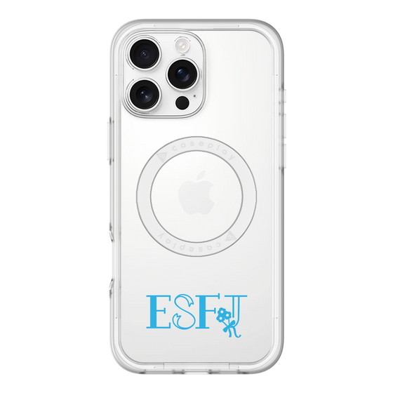 スリムプロテクションプレミアムケース with MagSafe［ オリジナル - ESFJ 領事 - アルファベット ］