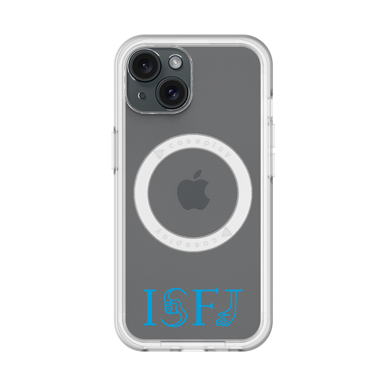 スリムプロテクションプレミアムケース with MagSafe［ オリジナル - ISFJ 擁護者 - アルファベット ］