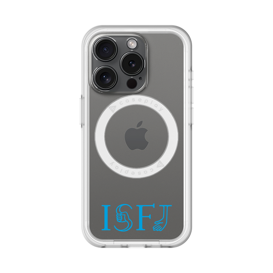 スリムプロテクションプレミアムケース with MagSafe［ オリジナル - ISFJ 擁護者 - アルファベット ］