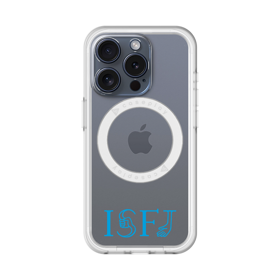 スリムプロテクションプレミアムケース with MagSafe［ オリジナル - ISFJ 擁護者 - アルファベット ］