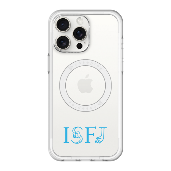 スリムプロテクションプレミアムケース with MagSafe［ オリジナル - ISFJ 擁護者 - アルファベット ］