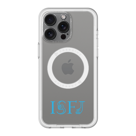 スリムプロテクションプレミアムケース with MagSafe［ オリジナル - ISFJ 擁護者 - アルファベット ］