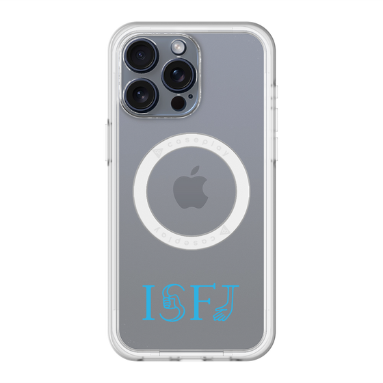 スリムプロテクションプレミアムケース with MagSafe［ オリジナル - ISFJ 擁護者 - アルファベット ］