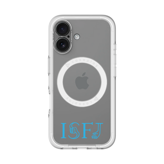 スリムプロテクションプレミアムケース with MagSafe［ オリジナル - ISFJ 擁護者 - アルファベット ］