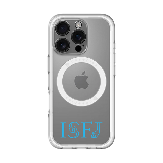 スリムプロテクションプレミアムケース with MagSafe［ オリジナル - ISFJ 擁護者 - アルファベット ］