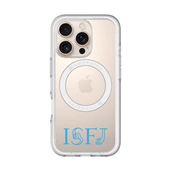 スリムプロテクションプレミアムケース with MagSafe［ オリジナル - ISFJ 擁護者 - アルファベット ］
