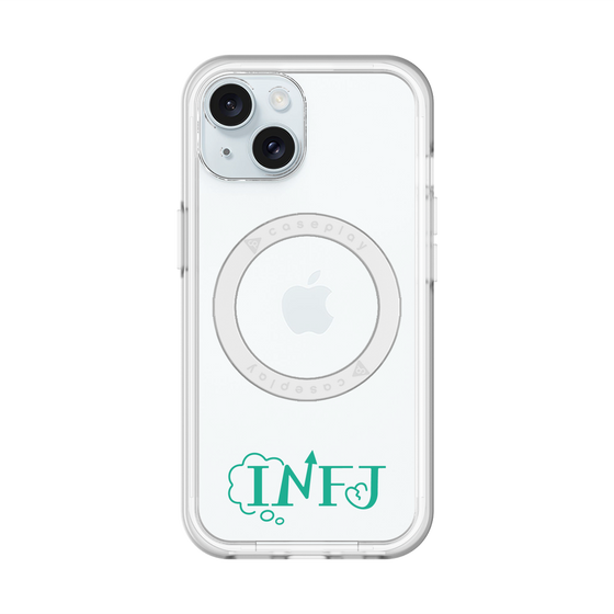 スリムプロテクションプレミアムケース with MagSafe［ オリジナル - INFJ 提唱者 - アルファベット ］