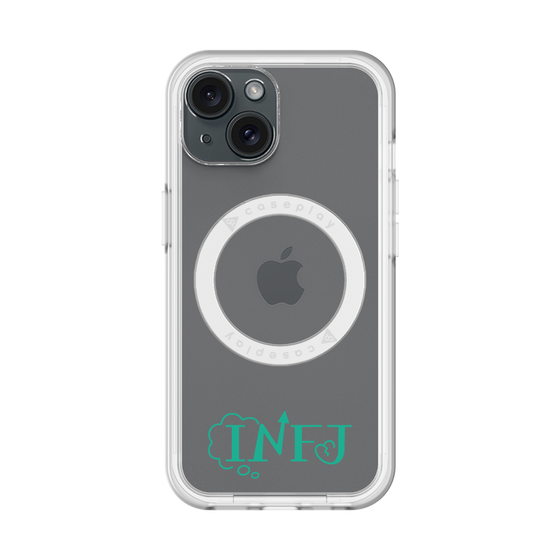 スリムプロテクションプレミアムケース with MagSafe［ オリジナル - INFJ 提唱者 - アルファベット ］