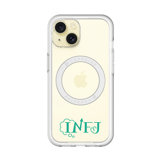 スリムプロテクションプレミアムケース with MagSafe［ オリジナル - INFJ 提唱者 - アルファベット ］