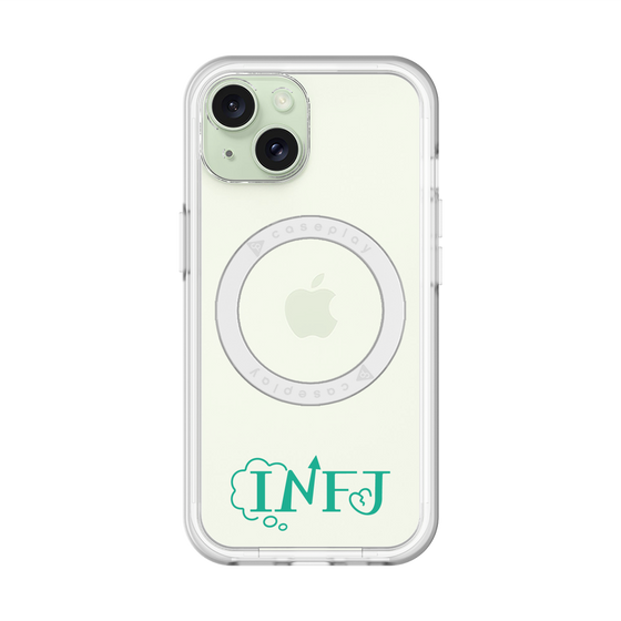 スリムプロテクションプレミアムケース with MagSafe［ オリジナル - INFJ 提唱者 - アルファベット ］