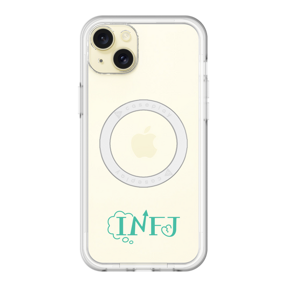 スリムプロテクションプレミアムケース with MagSafe［ オリジナル - INFJ 提唱者 - アルファベット ］