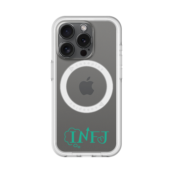 スリムプロテクションプレミアムケース with MagSafe［ オリジナル - INFJ 提唱者 - アルファベット ］