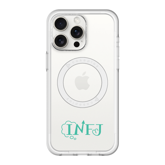 スリムプロテクションプレミアムケース with MagSafe［ オリジナル - INFJ 提唱者 - アルファベット ］