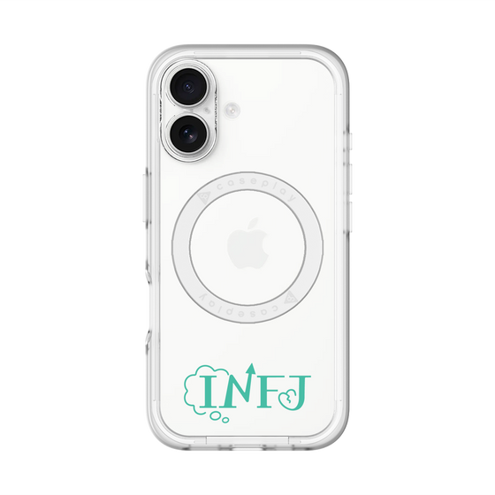 スリムプロテクションプレミアムケース with MagSafe［ オリジナル - INFJ 提唱者 - アルファベット ］