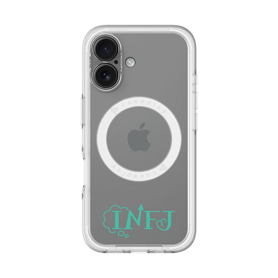 スリムプロテクションプレミアムケース with MagSafe［ オリジナル - INFJ 提唱者 - アルファベット ］