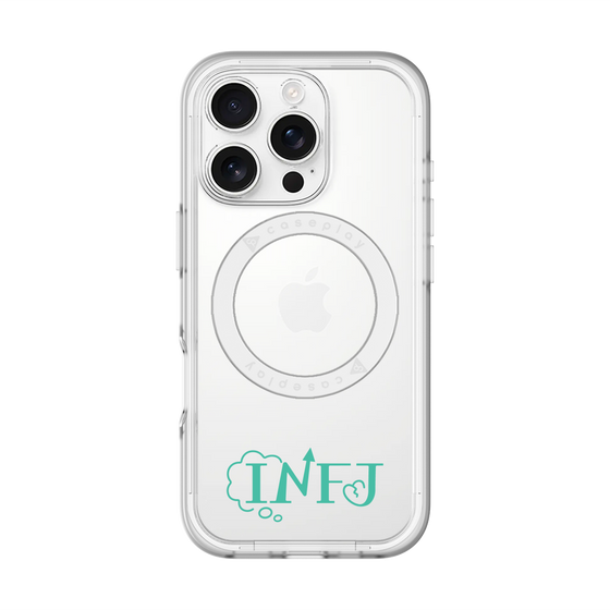 スリムプロテクションプレミアムケース with MagSafe［ オリジナル - INFJ 提唱者 - アルファベット ］