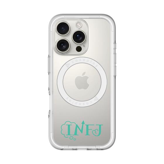 スリムプロテクションプレミアムケース with MagSafe［ オリジナル - INFJ 提唱者 - アルファベット ］