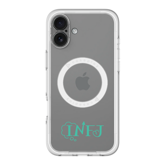 スリムプロテクションプレミアムケース with MagSafe［ オリジナル - INFJ 提唱者 - アルファベット ］