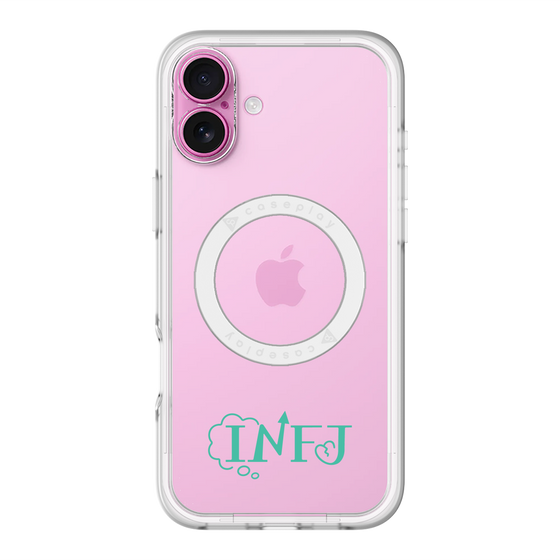 スリムプロテクションプレミアムケース with MagSafe［ オリジナル - INFJ 提唱者 - アルファベット ］