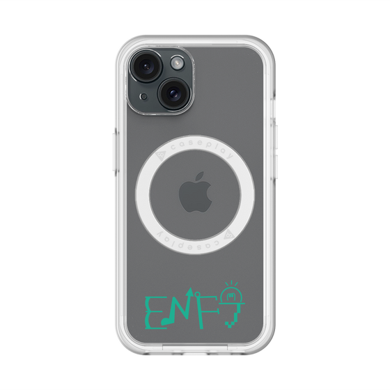 スリムプロテクションプレミアムケース with MagSafe［ オリジナル - ENFJ 主人公 - アルファベット ］