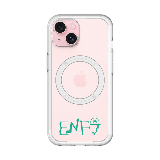 スリムプロテクションプレミアムケース with MagSafe［ オリジナル - ENFJ 主人公 - アルファベット ］