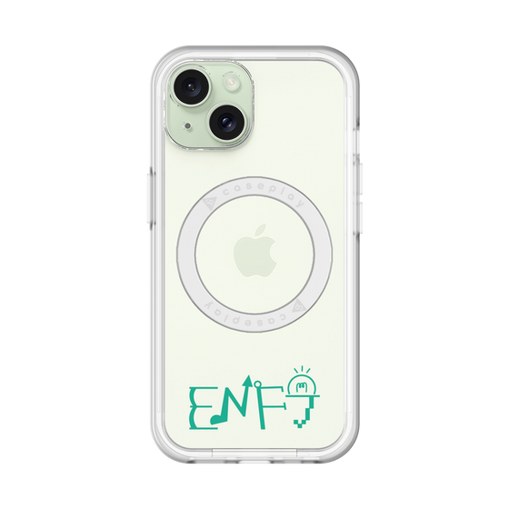 スリムプロテクションプレミアムケース with MagSafe［ オリジナル - ENFJ 主人公 - アルファベット ］