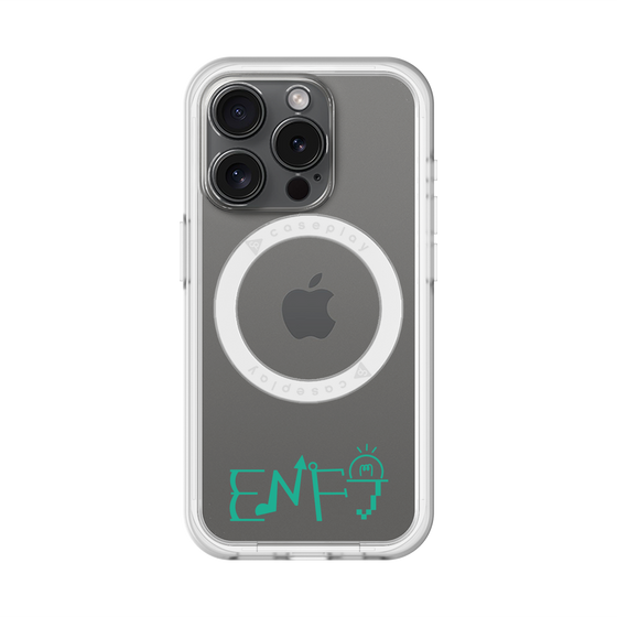 スリムプロテクションプレミアムケース with MagSafe［ オリジナル - ENFJ 主人公 - アルファベット ］