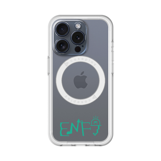 スリムプロテクションプレミアムケース with MagSafe［ オリジナル - ENFJ 主人公 - アルファベット ］