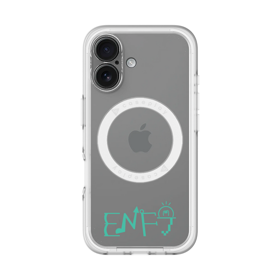 スリムプロテクションプレミアムケース with MagSafe［ オリジナル - ENFJ 主人公 - アルファベット ］
