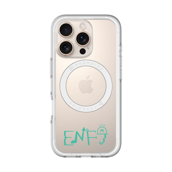 スリムプロテクションプレミアムケース with MagSafe［ オリジナル - ENFJ 主人公 - アルファベット ］