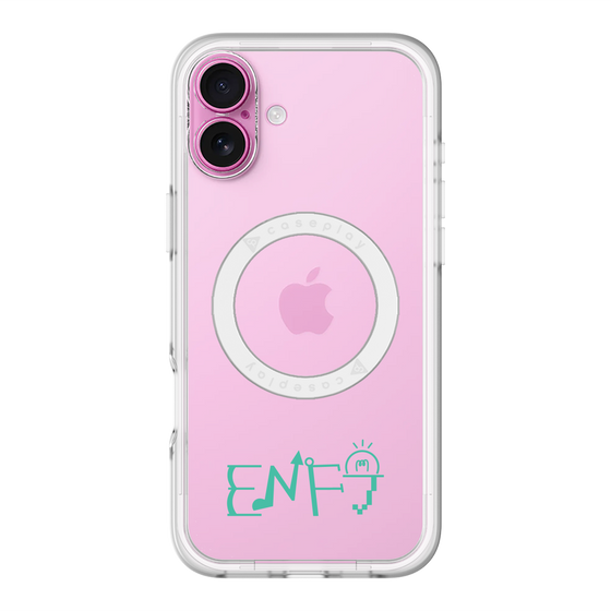 スリムプロテクションプレミアムケース with MagSafe［ オリジナル - ENFJ 主人公 - アルファベット ］