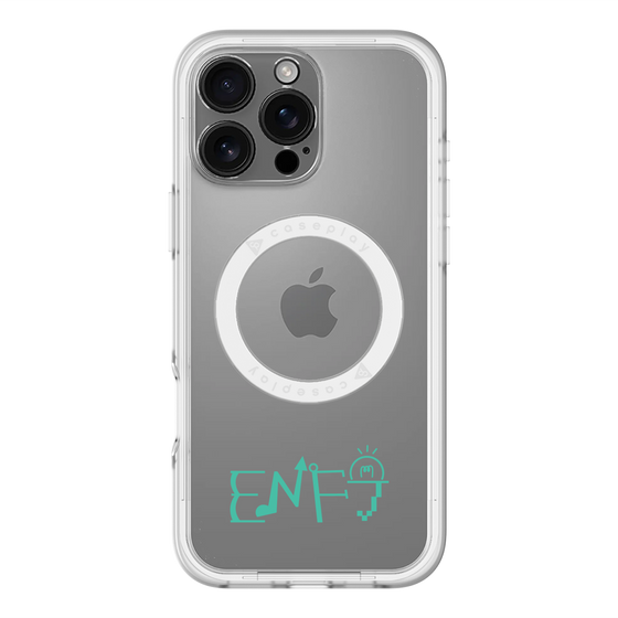 スリムプロテクションプレミアムケース with MagSafe［ オリジナル - ENFJ 主人公 - アルファベット ］