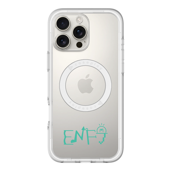 スリムプロテクションプレミアムケース with MagSafe［ オリジナル - ENFJ 主人公 - アルファベット ］