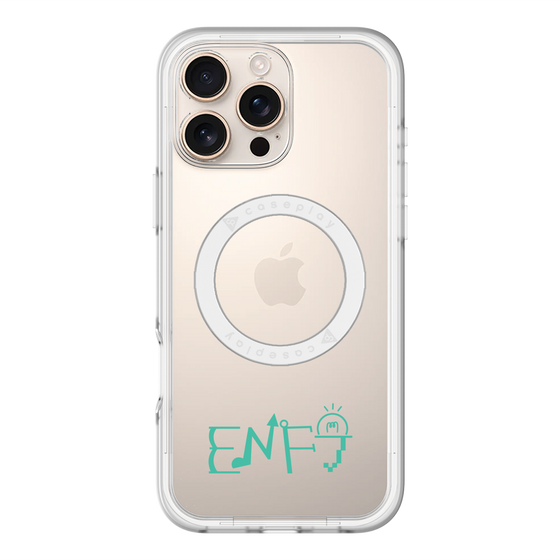 スリムプロテクションプレミアムケース with MagSafe［ オリジナル - ENFJ 主人公 - アルファベット ］