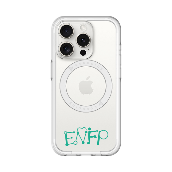 スリムプロテクションプレミアムケース with MagSafe［ オリジナル - ENFP 運動家 - アルファベット ］