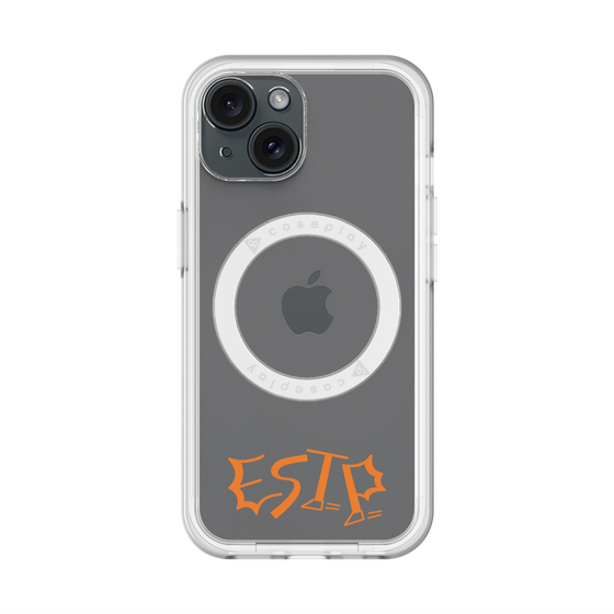 スリムプロテクションプレミアムケース with MagSafe［ オリジナル - ESTP 起業家 - アルファベット ］
