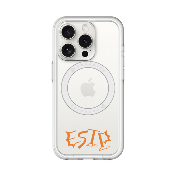 スリムプロテクションプレミアムケース with MagSafe［ オリジナル - ESTP 起業家 - アルファベット ］