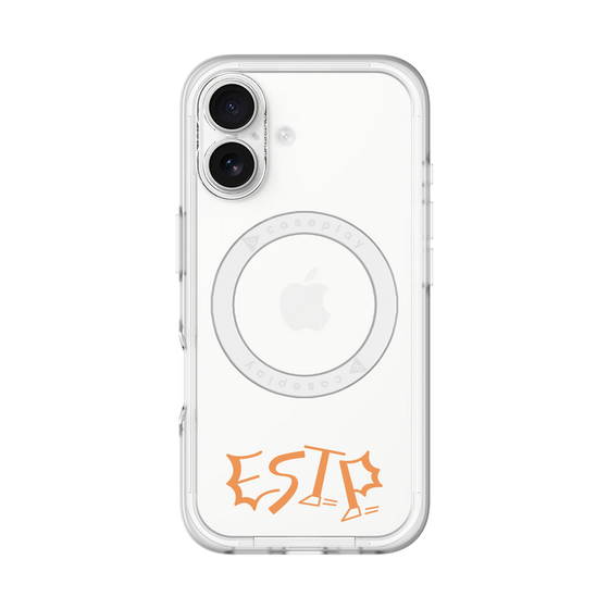 スリムプロテクションプレミアムケース with MagSafe［ オリジナル - ESTP 起業家 - アルファベット ］