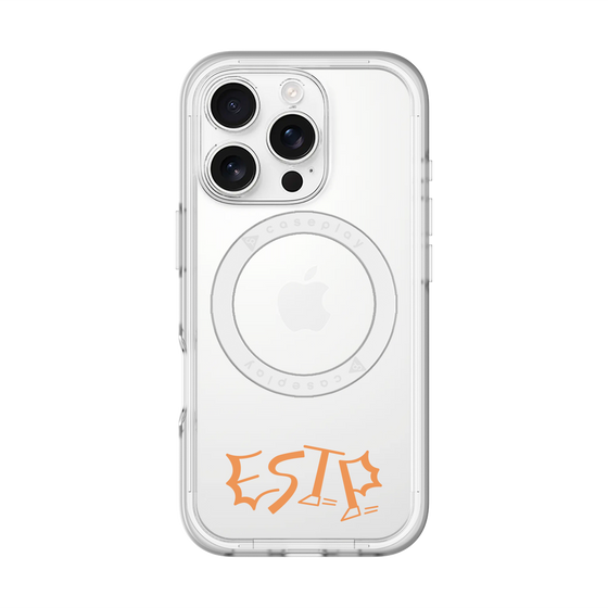 スリムプロテクションプレミアムケース with MagSafe［ オリジナル - ESTP 起業家 - アルファベット ］