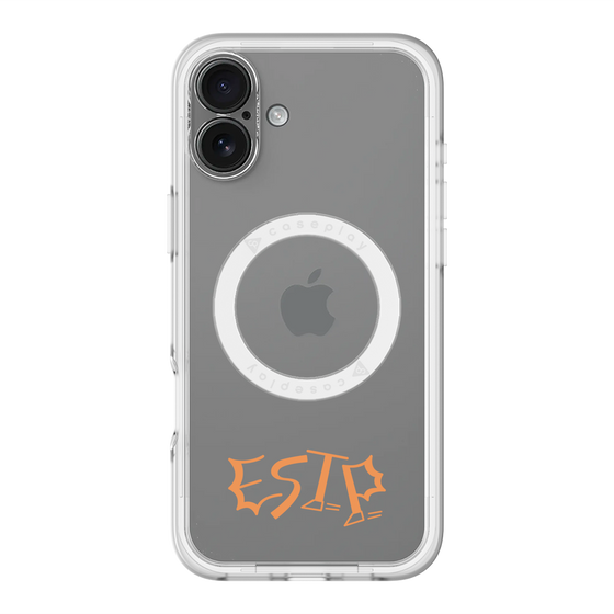 スリムプロテクションプレミアムケース with MagSafe［ オリジナル - ESTP 起業家 - アルファベット ］