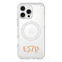 スリムプロテクションプレミアムケース with MagSafe［ オリジナル - ESTP 起業家 - アルファベット ］