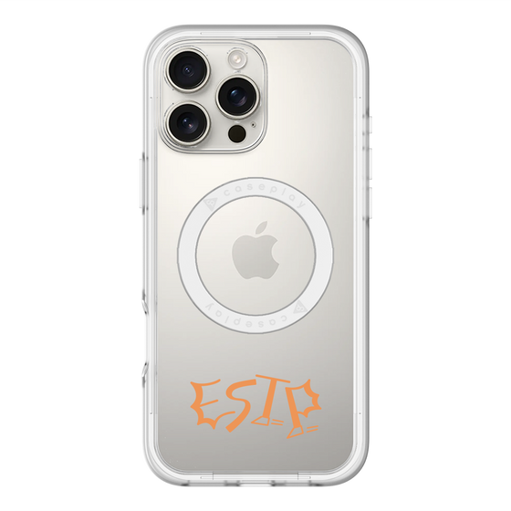 スリムプロテクションプレミアムケース with MagSafe［ オリジナル - ESTP 起業家 - アルファベット ］