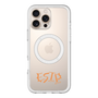 スリムプロテクションプレミアムケース with MagSafe［ オリジナル - ESTP 起業家 - アルファベット ］